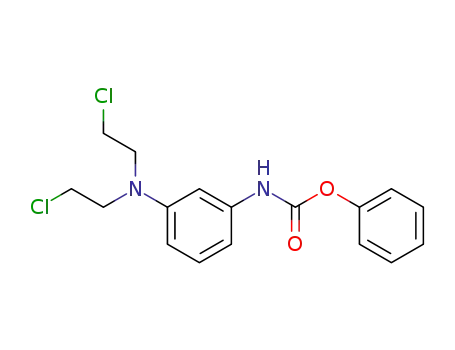 Phenyl-N-m-(bis-2-chlorethylamino)-phenylcarbamat