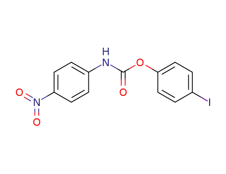 Molecular Structure of 50686-15-2 ((4-nitro-phenyl)-carbamic acid-(4-iodo-phenyl ester))