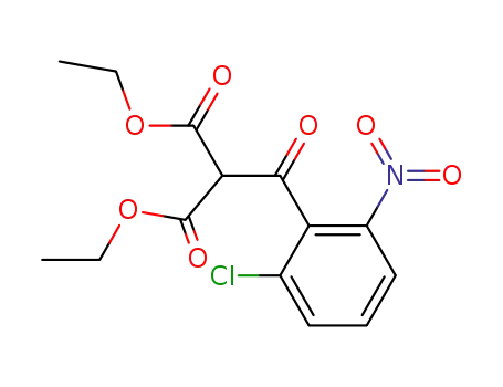 (2-Chlor-6-nitro-benzoyl)-malonsaeurediethylester