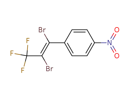 trans-1,2-dibrom-3,3,3-trifluor-1-(4-nitrophenyl)-prop-1-en