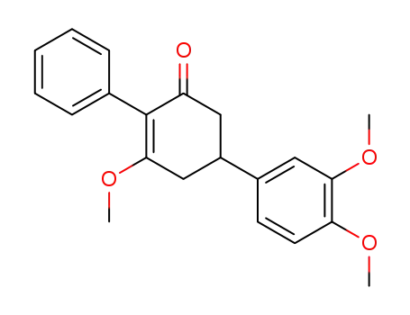 5-(3,4-dimethoxy-phenyl)-3-methoxy-2-phenyl-cyclohex-2-enone