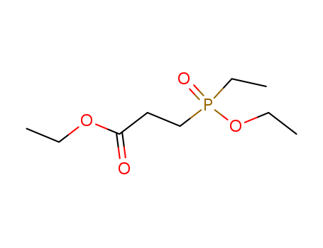 Propanoic acid, 3-(ethoxyethylphosphinyl)-, ethyl ester