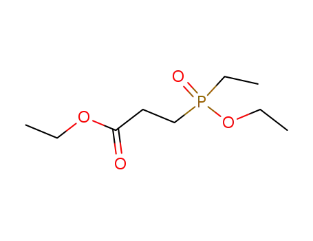 Propanoic acid, 3-(ethoxyethylphosphinyl)-, ethyl ester