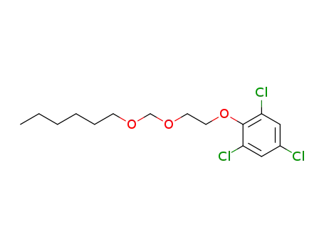 2.4.6-Trichlor-1-(2-hexyloxymethoxy-ethoxy)-benzol