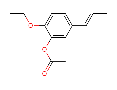 4-ethoxy-3-acetoxy-1-<i>trans</i>-propenyl-benzene