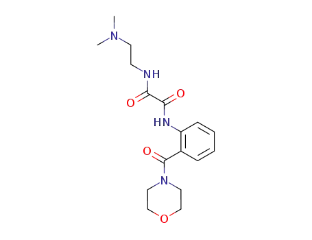 <i>N</i>-(2-dimethylamino-ethyl)-<i>N</i>'-[2-(morpholine-4-carbonyl)-phenyl]-oxalamide