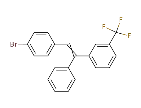 2-<4-Brom-phenyl>-1-phenyl-1-<3-trifluormethyl-phenyl>-aethylen