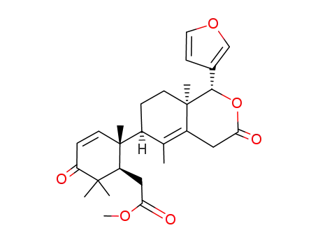 [(1R,2R)-2-((1R,6R,8aR)-1-Furan-3-yl-5,8a-dimethyl-3-oxo-3,4,6,7,8,8a-hexahydro-1H-isochromen-6-yl)-2,6,6-trimethyl-5-oxo-cyclohex-3-enyl]-acetic acid methyl ester