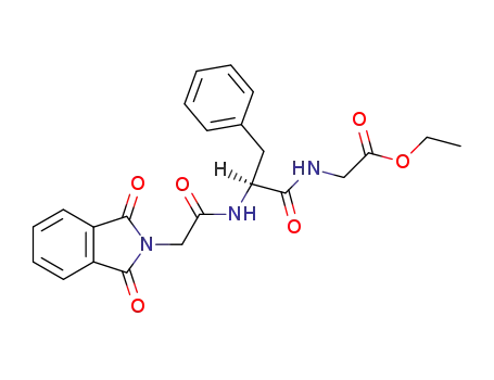 <i>N</i>-[<i>N</i>-(<i>N</i>,<i>N</i>-phthaloyl-glycyl)-L-phenylalanyl]-glycin-ethyl ester