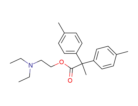 2,2-di-<i>p</i>-tolyl-propionic acid-(2-diethylamino-ethyl ester)
