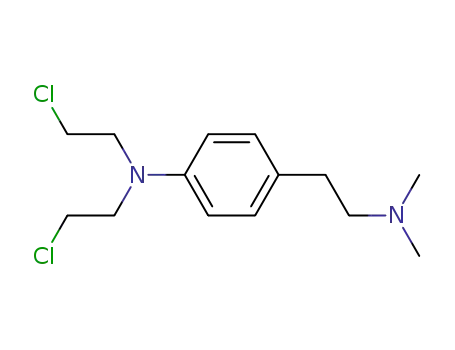 {4-[bis-(2-chloro-ethyl)-amino]-phenethyl}-dimethyl-amine