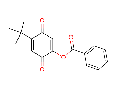 2-benzoyloxy-5-<i>tert</i>-butyl-[1,4]benzoquinone
