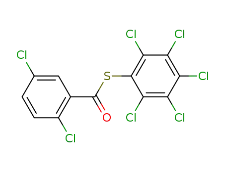 2,5-dichloro-thiobenzoic acid <i>S</i>-pentachlorophenyl ester