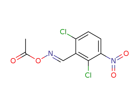 2,6-dichloro-3-nitro-benzaldehyde-(<i>O</i>-acetyl-<i>seqtrans</i>-oxime )