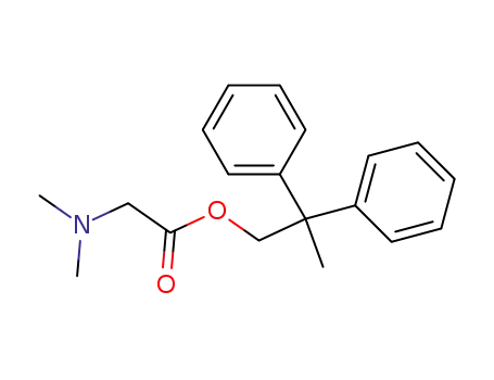 <i>N</i>,<i>N</i>-dimethyl-glycine-(2,2-diphenyl-propyl ester)
