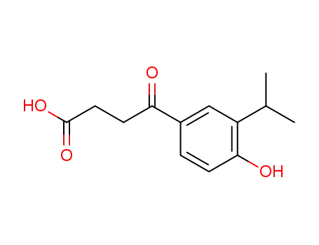 4-(4-hydroxy-3-isopropyl-phenyl)-4-oxo-butyric acid