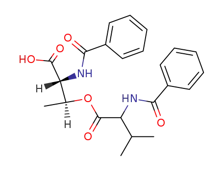 <i>N</i>-benzoyl-<i>O</i>-(<i>N</i>-benzoyl-valyl)-threonine