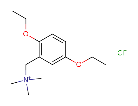 (2,5-diethoxy-benzyl)-trimethyl-ammonium; chloride