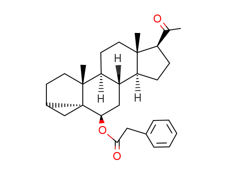 6β-phenylacetoxy-3α,5α-cyclo-pregnan-20-one