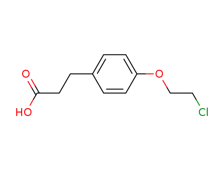 3-[4-(2-chloro-ethoxy)-phenyl]-propionic acid