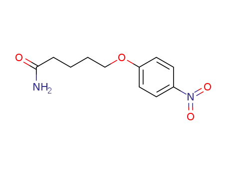 5-(4-nitro-phenoxy)-valeric acid amide
