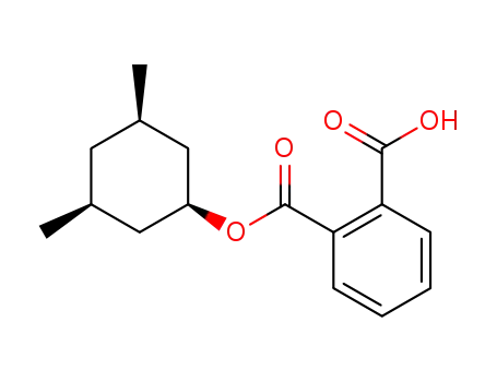 phthalic acid mono-(3<i>c</i>,5<i>c</i>-dimethyl-cyclohex-<i>r</i>-yl ester)