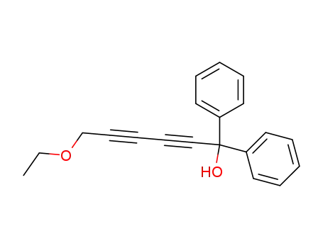 6-ethoxy-1,1-diphenyl-hexa-2,4-diyn-1-ol