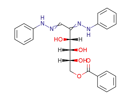 <i>O</i><sup>6</sup>-benzoyl-D-<i>arabino</i>-[2]hexosulose-bis-phenylhydrazone