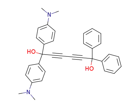 1,1-bis-(4-dimethylamino-phenyl)-6,6-diphenyl-hexa-2,4-diyne-1,6-diol