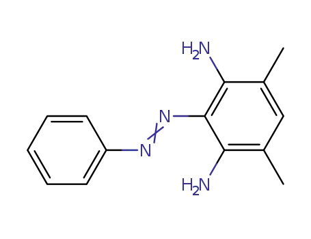Molecular Structure of 69124-77-2 (4,6-dimethyl-2-phenylazo-<i>m</i>-phenylenediamine)