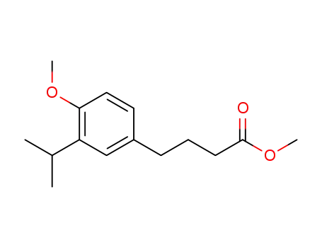 4-(3-isopropyl-4-methoxy-phenyl)-butyric acid methyl ester