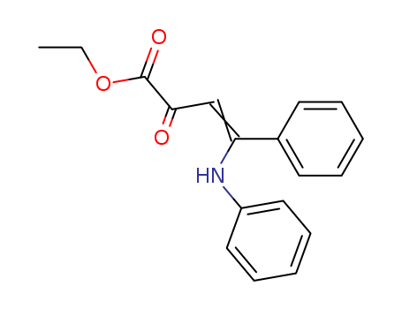3-Butenoic acid, 2-oxo-4-phenyl-4-(phenylamino)-, ethyl ester