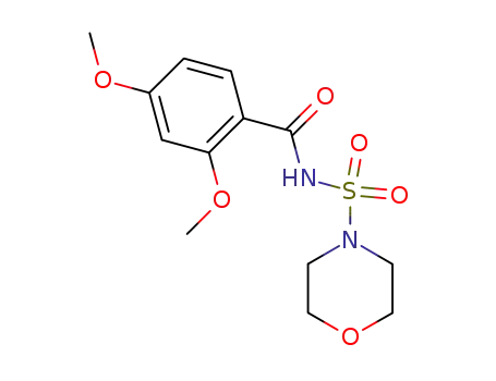 2,4-dimethoxy-<i>N</i>-(morpholine-4-sulfonyl)-benzamide