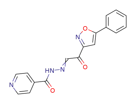 isonicotinic acid [2-oxo-2-(5-phenyl-isoxazol-3-yl)-ethylidene]-hydrazide