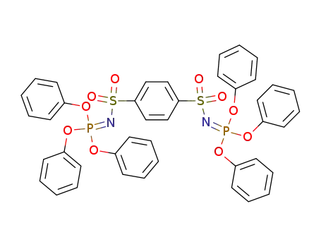 <i>N</i>,<i>N'</i>-(benzene-1,4-disulfonyl)-bis-imidophosphoric acid hexaphenyl ester