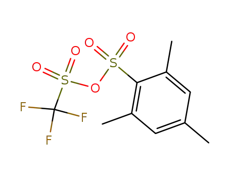 Mesitylen-sulfonsaeuretrifluormethansulfonsaeure-anhydrid