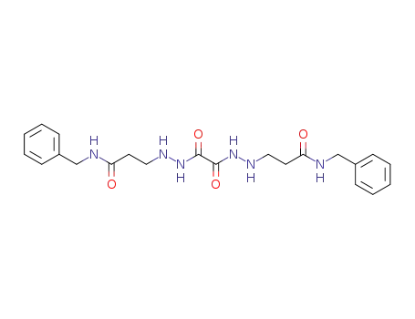 Molecular Structure of 101502-01-6 (N-benzyl-3-[2-[[2-(benzylcarbamoyl)ethylamino]carbamoylformyl]hydrazin yl]propanamide)