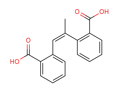 Benzoic acid, 2,2'-(1-methyl-1,2-ethenediyl)bis-, (Z)-