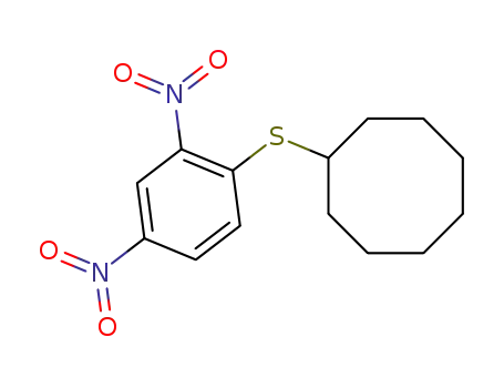 Cyclooctyl-(2,4-dinitro-phenyl)-thioether