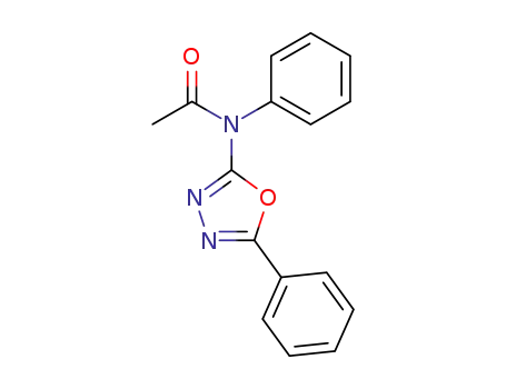 <i>N</i>-phenyl-<i>N</i>-(5-phenyl-[1,3,4]oxadiazol-2-yl)-acetamide