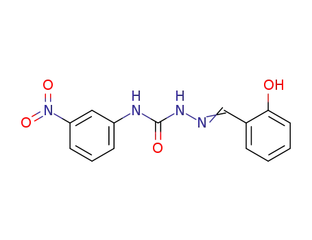 o-Hydroxy-benzaldehyd-m-nitrophenyl-semicarbazon