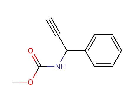 (1-Phenyl-prop-2-ynyl)-carbamic acid methyl ester