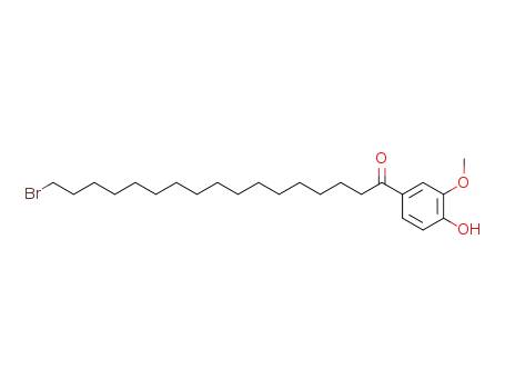 4-<17-Brom-heptadecanoyl>-guajacol