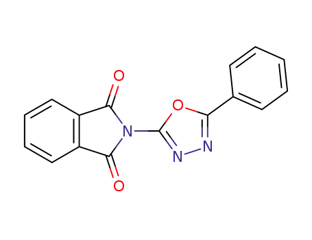 <i>N</i>-(5-phenyl-[1,3,4]oxadiazol-2-yl)-phthalimide