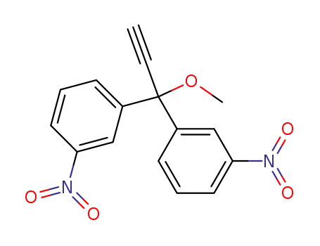 1-Methoxy-1,1-bis-(3-nitro-phenyl)-propin-<sup>(2)</sup>