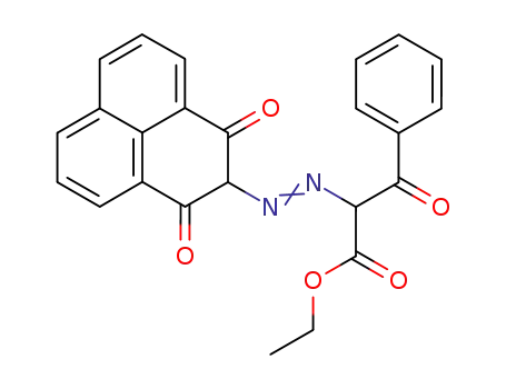 1.3-Dioxo-dihydro-phenalen-(2 azo 2)-benzoylessigsaeure-aethylester
