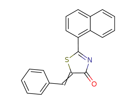 5-benzylidene-2-naphthalen-1-yl-thiazol-4-one