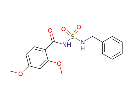 2,4-Dimethoxy-N-benzylaminosulfonyl-benzamid