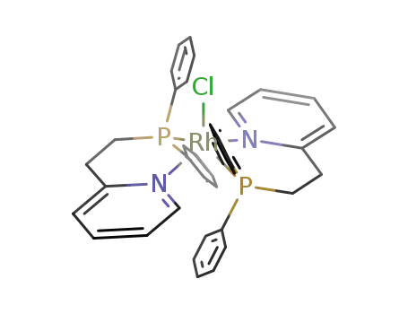 RhCl(P(C<sub>6</sub>H<sub>5</sub>)2C<sub>2</sub>H<sub>4</sub>(C<sub>5</sub>H<sub>4</sub>N))2