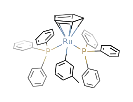 (η5-cyclopentadienyl)-m-tolylbis(triphenylphosphine)ruthenium